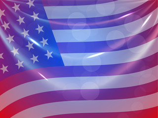 American Independence day vector background.