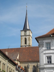 Fototapeta na wymiar Kirche in Iphofen