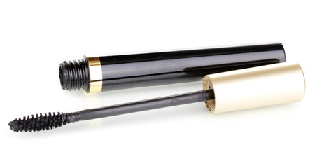 Mascara isolated on white