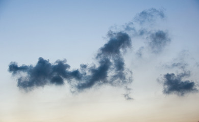 Obraz premium clouds like horse