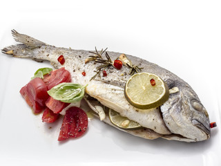 gegrillte Dorade