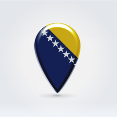 Geo location national point label