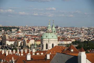 Fototapeta na wymiar Angoli di Praga
