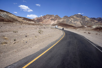 Gefühl der Freiheit auf dem Motorrad