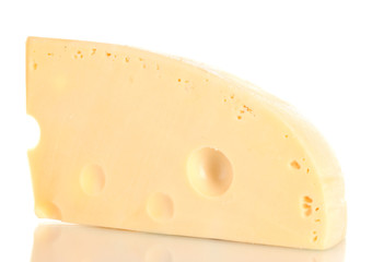 Сheese isolated on white