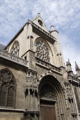 Fototapeta na wymiar Paris - Eglise Saint-Germain l'Auxerrois