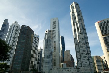 Fototapeta na wymiar Singapore Business Center City, Singapore