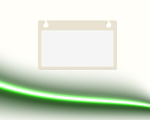 Notebook on an abstract background