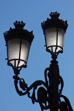 Vintage street lamps
