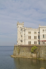 Fototapeta na wymiar Miramare Castle