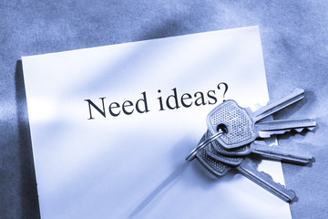 Idea conception with keys