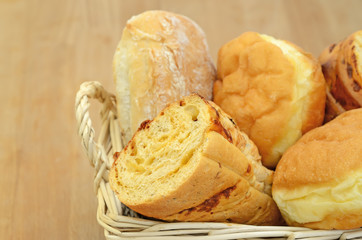 Bread in a basket