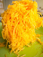 Grated carrot