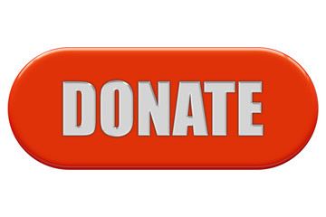 Button orange Seiten rund DONATE