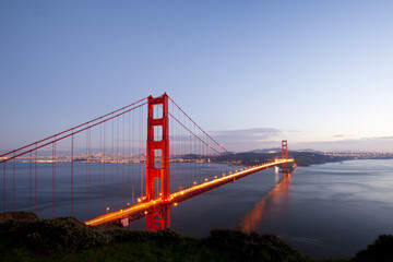 Fototapeta na wymiar Golden Gate Bridge. San Francisco