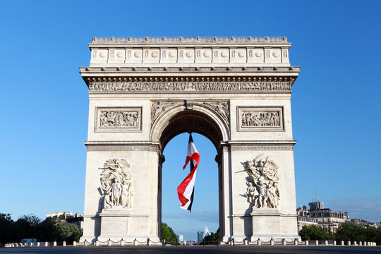 Fototapeta l'arc de triomphe de paris