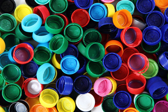 color plastic caps