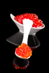 Red caviar.