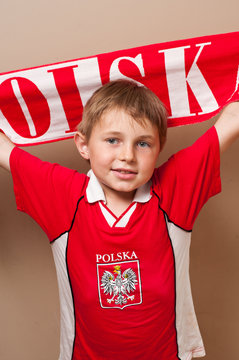 Polish young fan