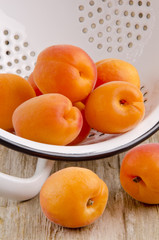 apricots are prepared to make jam