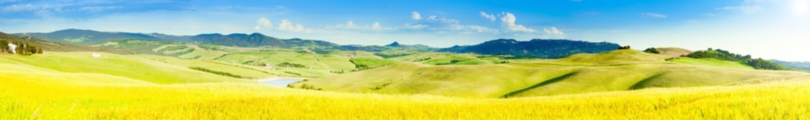 Tuscany Countryside Panoramic Photo