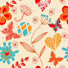 seamless autumn pattern