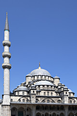 Fototapeta na wymiar Yeni cami mosque, Istanbul, Turkey