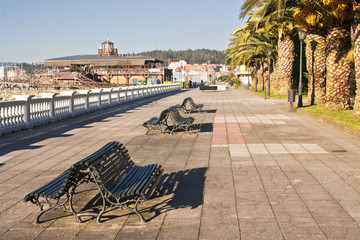 Paseo marítimo de Vilagarcía