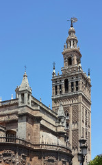 Fototapeta na wymiar the Cathedra in Sevilla,Spain