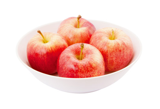 Apples in the dish