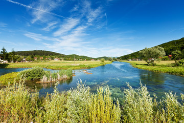 River Gacka near Otočac, Croatia