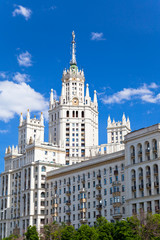 high-rise building in Moscow