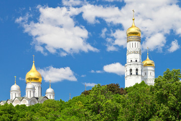 Fototapeta na wymiar Cathedrals of Moscow Kremlin