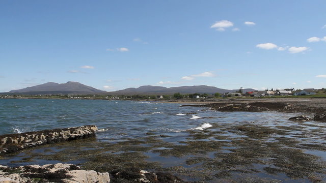 Broadford waterfront Isle of Skye Scotland