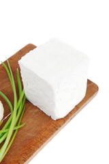 feta white cheese cubes