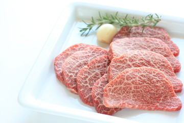 Freshness beef from Japan for Korean barbecue