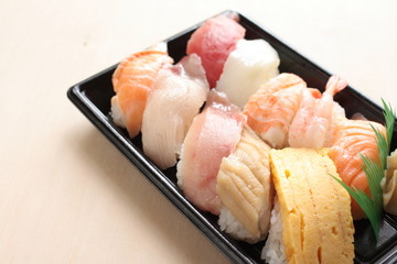 Japanese cuisine, Sushi Packed lunch