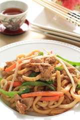 Chinese fried Shanghai Noodles