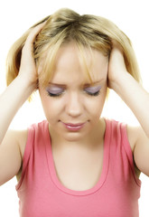 Fototapeta premium head ache