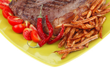 food : big grill beef meat steak