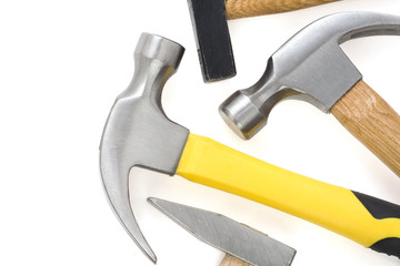 hammer tool isolated on white