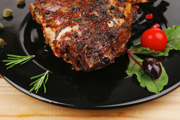 served ribs