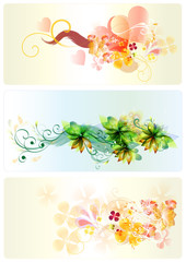Backgrounds patterned set