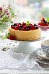 Cheesecake With Berries