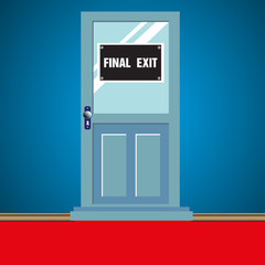 Final exit door