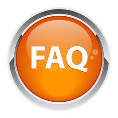bouton internet question FAQ icon.