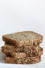 Healthy brown bread