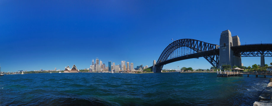 Sydney Harbour Skyline Panorama
