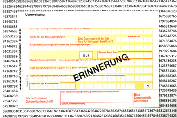 Zahlungserinnerung