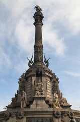 Christoph Kolumbus, Monument, Barcelona, Spanien
